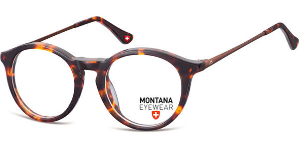 Image of Montana Óculos de Grau MA67 MA67 Óculos de Grau Tortoiseshell Masculino BRLPT
