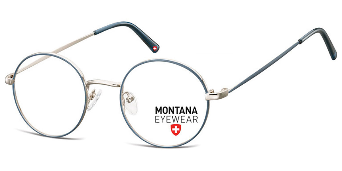 Image of Montana Óculos de Grau MM584 MM584D Óculos de Grau Azuis Masculino PRT