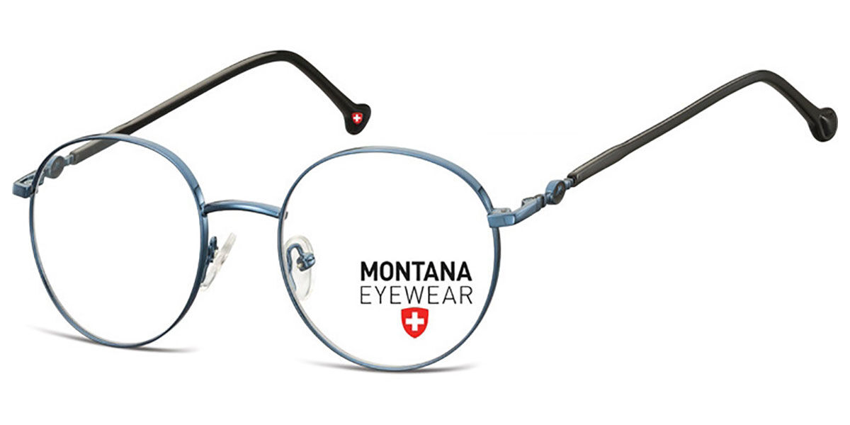 Image of Montana Óculos de Grau MM587 MM587D Óculos de Grau Azuis Masculino PRT