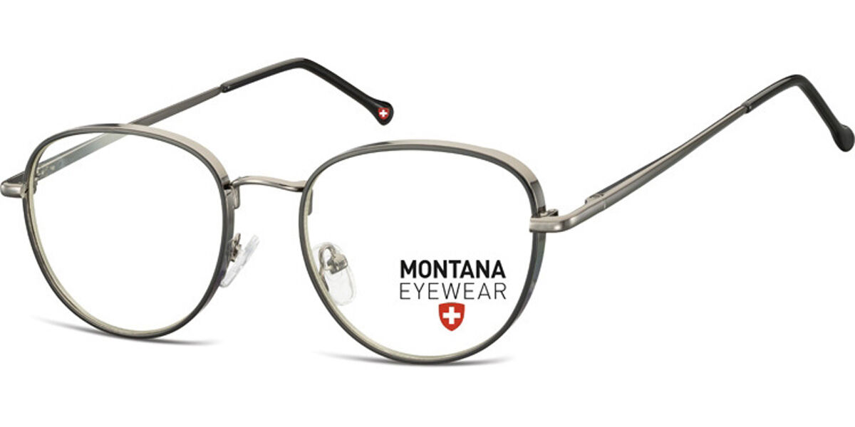 Image of Montana Óculos de Grau MM589 MM589G Óculos de Grau Cinzas Masculino BRLPT