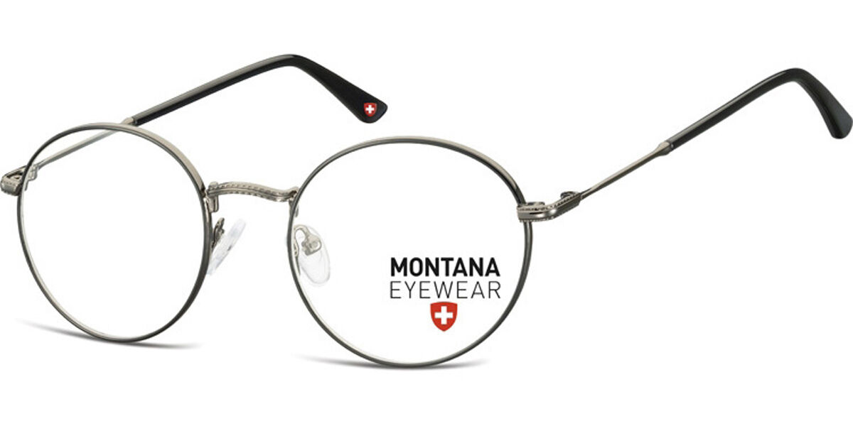 Image of Montana Óculos de Grau MM591 MM591E Óculos de Grau Cinzas Masculino PRT