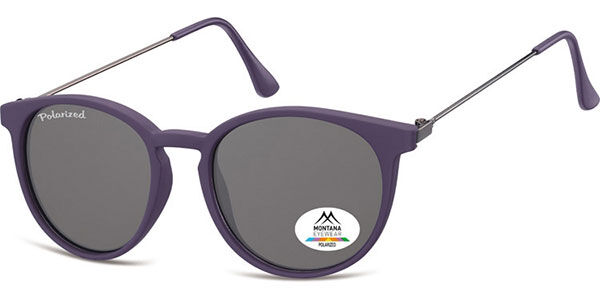 Image of Montana Óculos de Grau MP33 Polarized MP33C Óculos de Sol Purple Masculino BRLPT