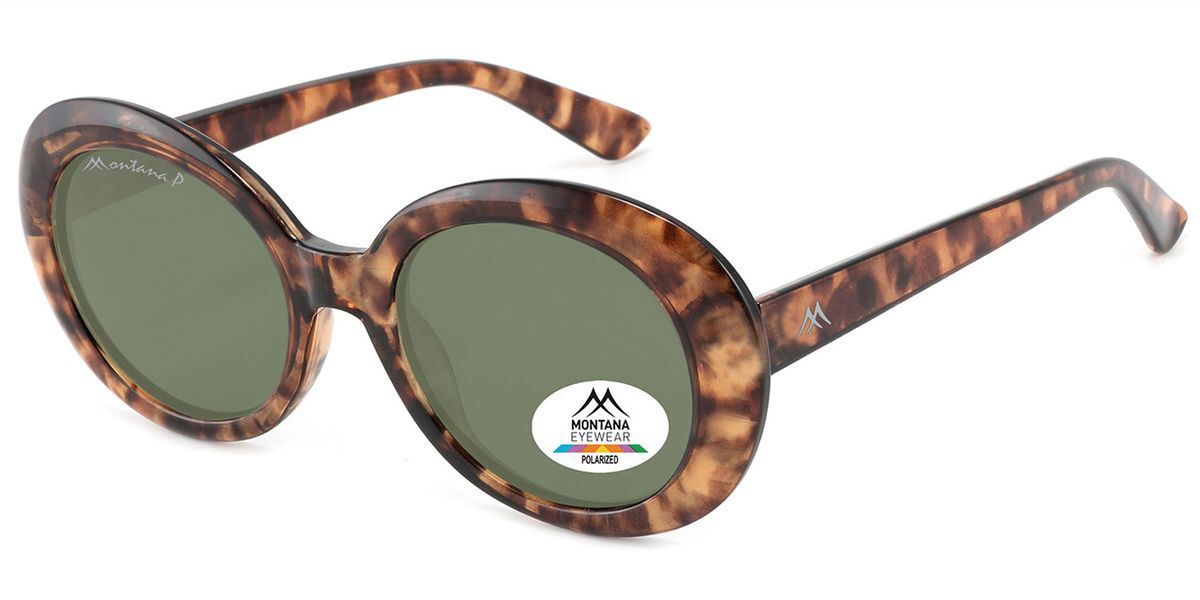 Image of Montana Óculos de Grau MP70 Polarized MP70D Óculos de Sol Tortoiseshell Masculino BRLPT