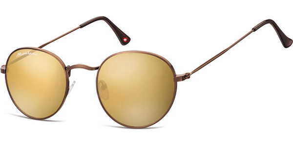 Image of Montana Óculos de Grau MS92-XL MS92F-XL Óculos de Sol Marrons Masculino BRLPT