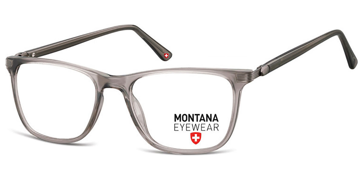 Image of Montana Eyewear MA52 MA52A 53 Genomskinliga Glasögon (Endast Båge) Män SEK