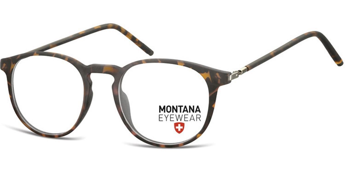 Image of Montana Eyewear MA53 MA53D 50 Sköldpaddemönstradeshell Glasögon (Endast Båge) Män SEK
