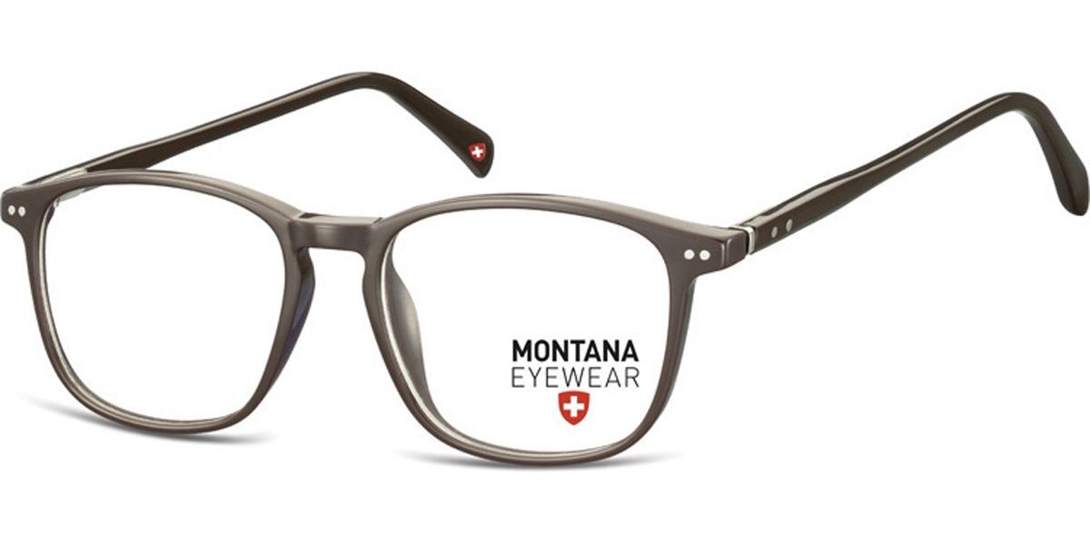 Image of Montana Eyewear MA55 MA55B 53 Bruna Glasögon (Endast Båge) Män SEK