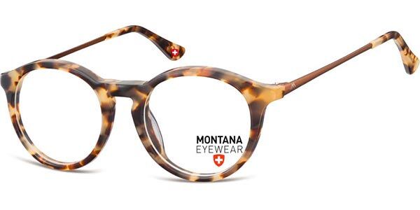 Image of Montana Eyewear MA67 MA67B 48 Guldiga Glasögon (Endast Båge) Män SEK