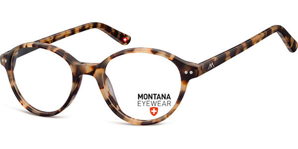 Image of Montana Eyewear MA70 MA70B 49 Guldiga Glasögon (Endast Båge) Män SEK