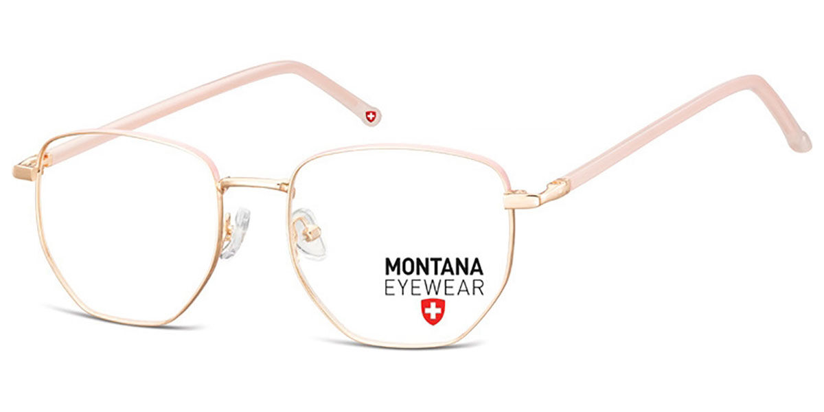 Image of Montana Eyewear MM588 MM588 53 Guldiga Glasögon (Endast Båge) Män SEK