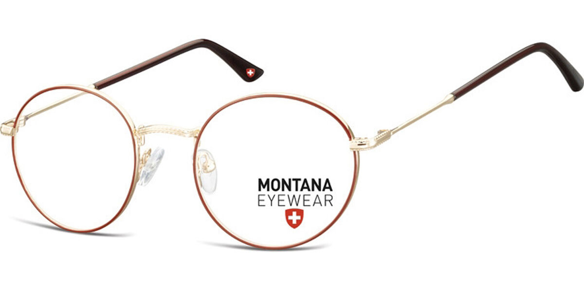 Image of Montana Eyewear MM591 MM591 50 Röda Glasögon (Endast Båge) Män SEK