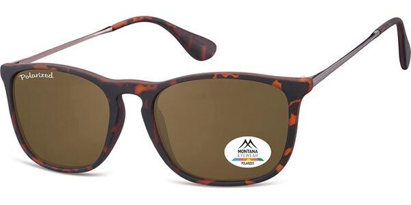 Image of Montana Eyewear MP34 Polarized MP34C Óculos de Sol Masculino Tortoiseshell BRLPT