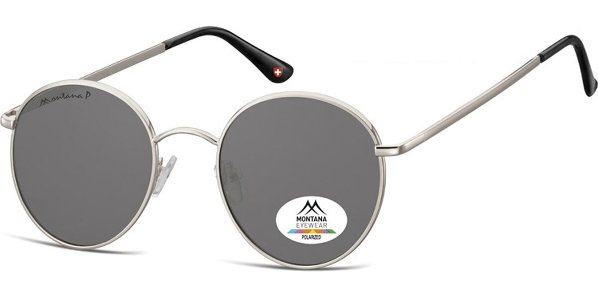 Image of Montana Eyewear MP85 MP85A Óculos de Sol Masculino Prata BRLPT