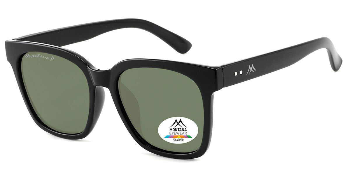 Image of Montana Gafas Recetadas MP72 Polarized MP72A Gafas de Sol para Hombre Negras ESP
