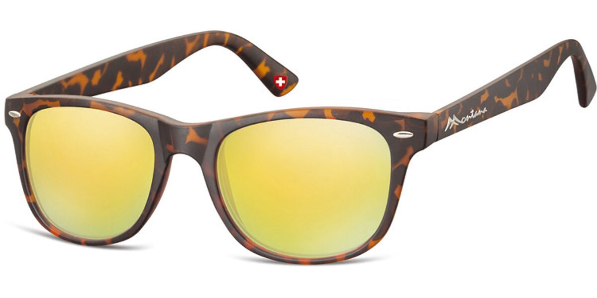 Image of Montana Lunettes MS10 MS10A 53 Lunettes De Soleil Homme Tortoiseshell FR