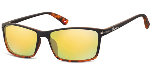 Image of Montana Lunettes MS51 MS51B 57 Lunettes De Soleil Homme Tortoiseshell FR