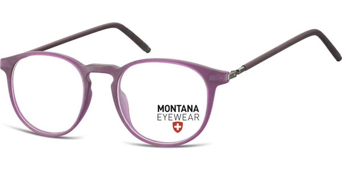 Image of Montana Okulary Korekcyjne MA53 MA53C 50 Purple Meskie Okulary Korekcyjne PL