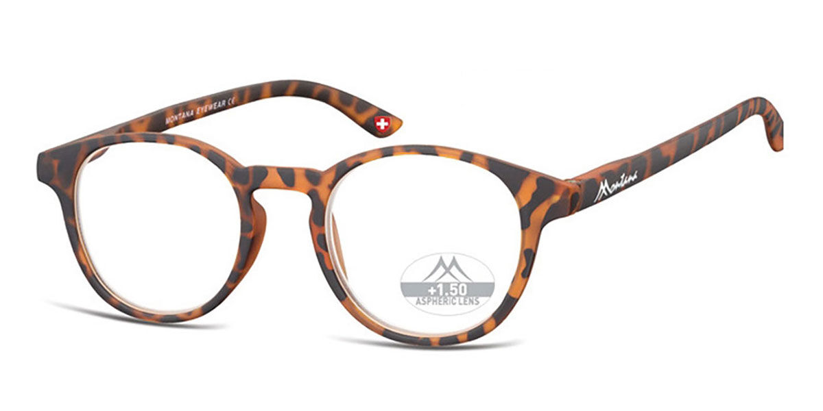 Image of Montana Readers MR52 MR52E +100 Tortoiseshell Męskie Okulary Korekcyjne PL