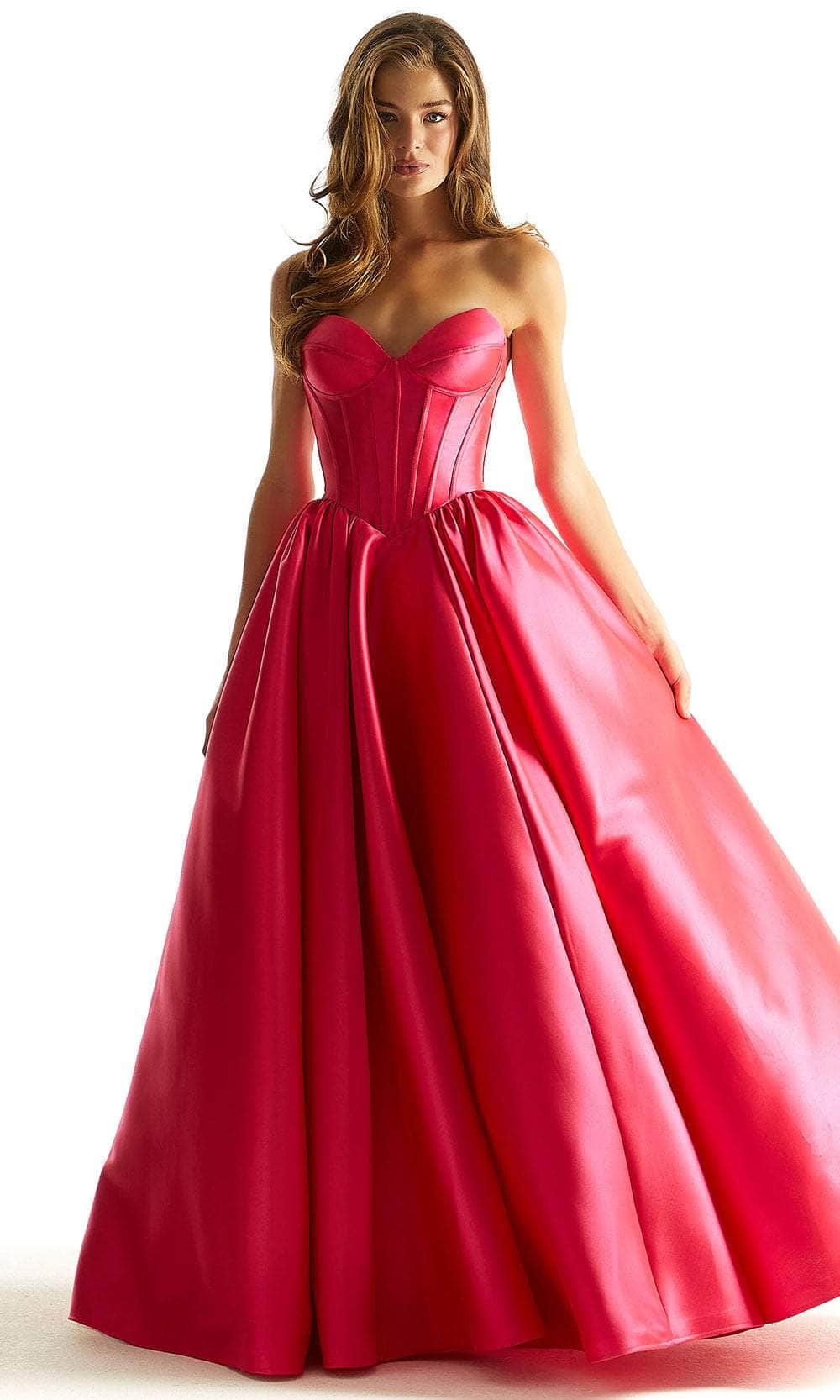 Image of Mori Lee 49033 - Basque Corset Prom Dress