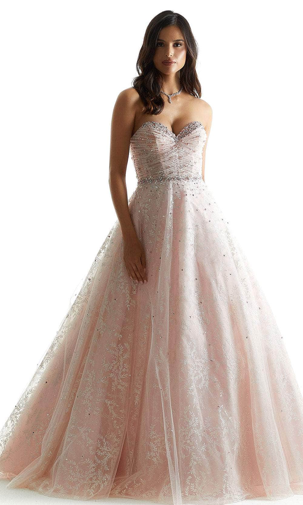 Image of Mori Lee 49066 - Ruched Sweetheart Prom Dress