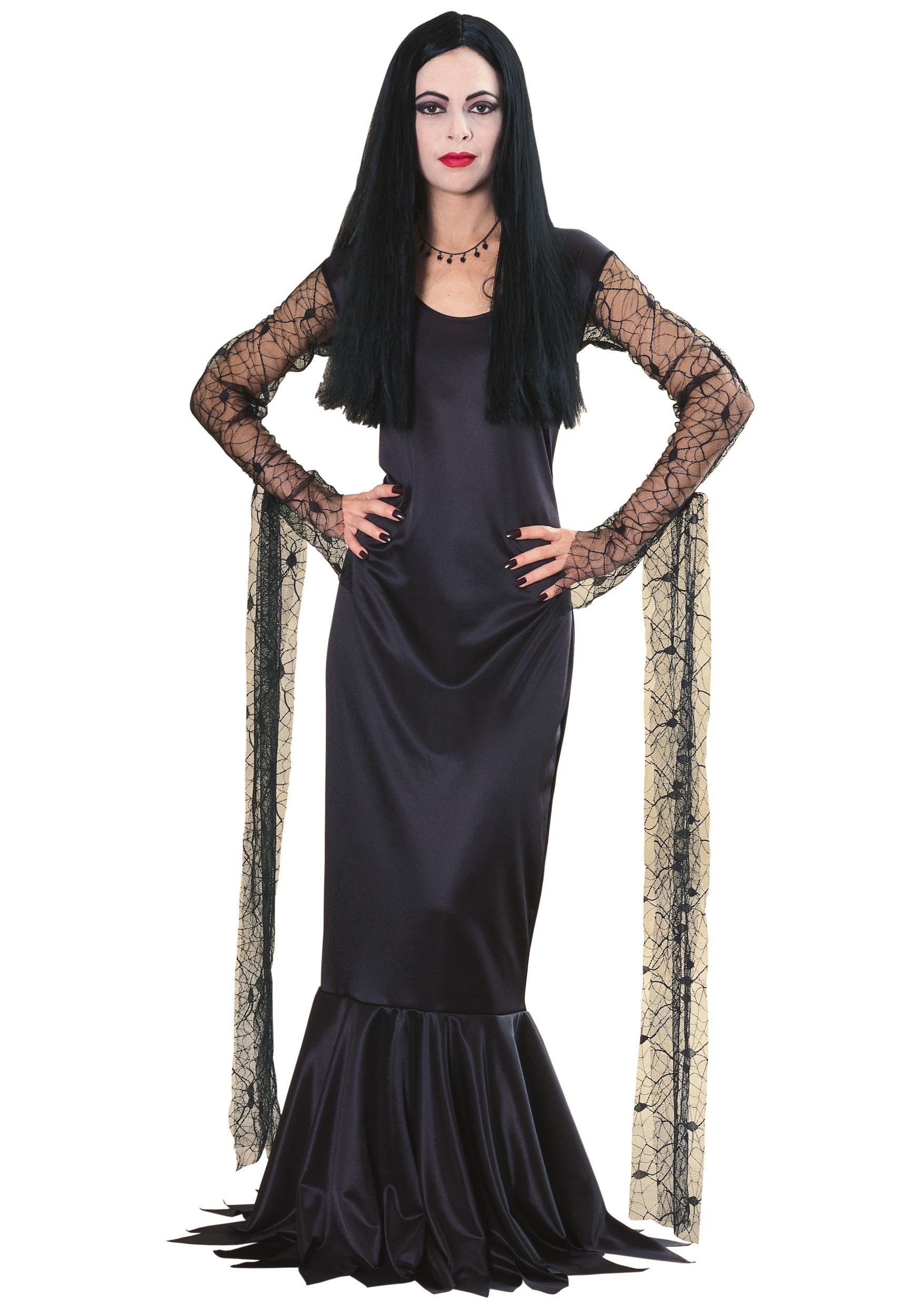 Image of Morticia Addams Costume ID RU15526-L