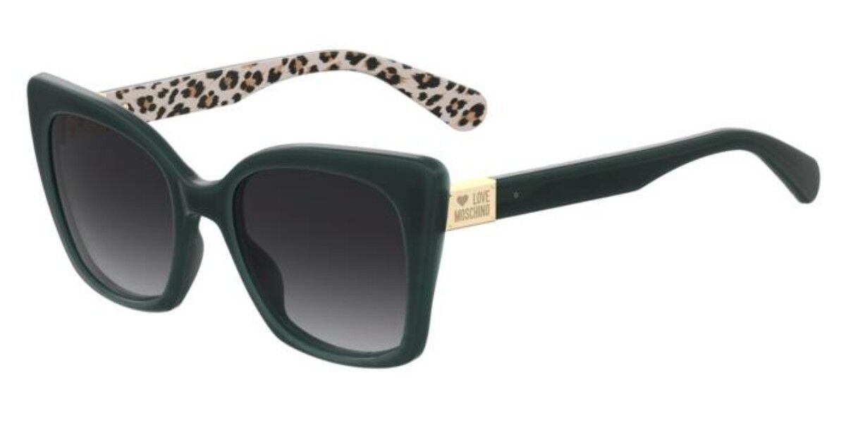 Image of Moschino Love MOL000/S SK8/9O 53 Lunettes De Soleil Femme Vertes FR