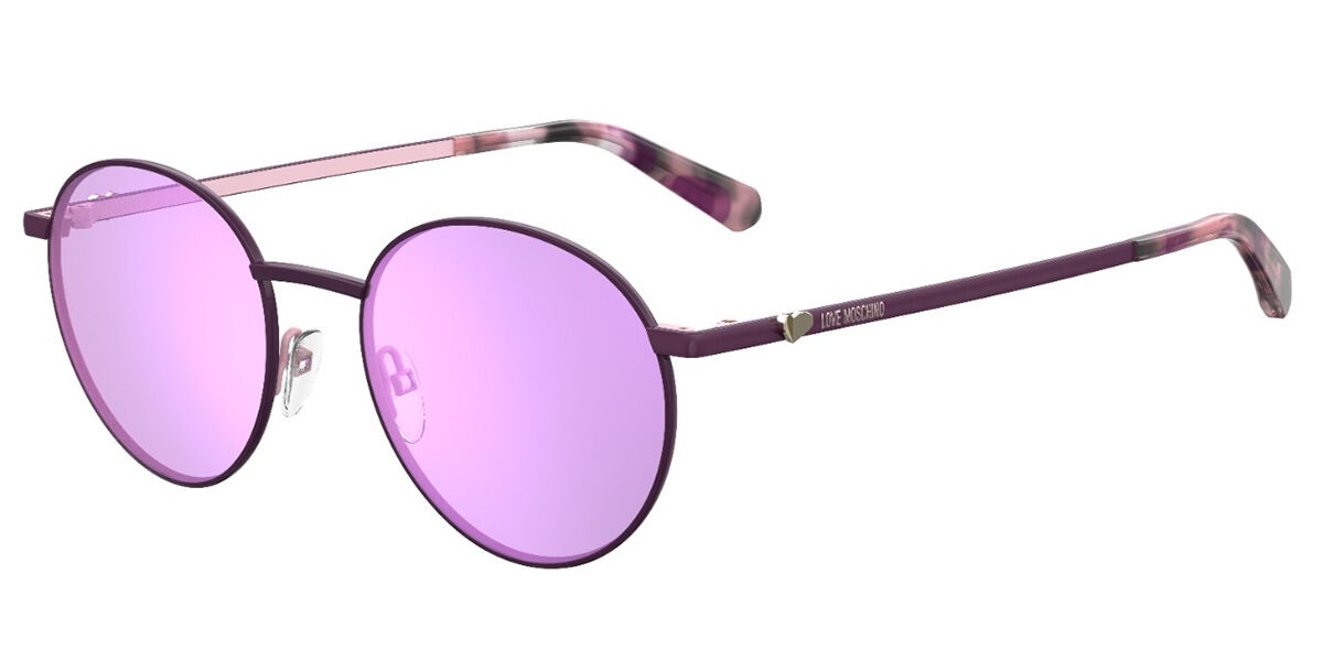 Image of Moschino Love MOL019/S 0T7/13 50 Lunettes De Soleil Femme Purple FR