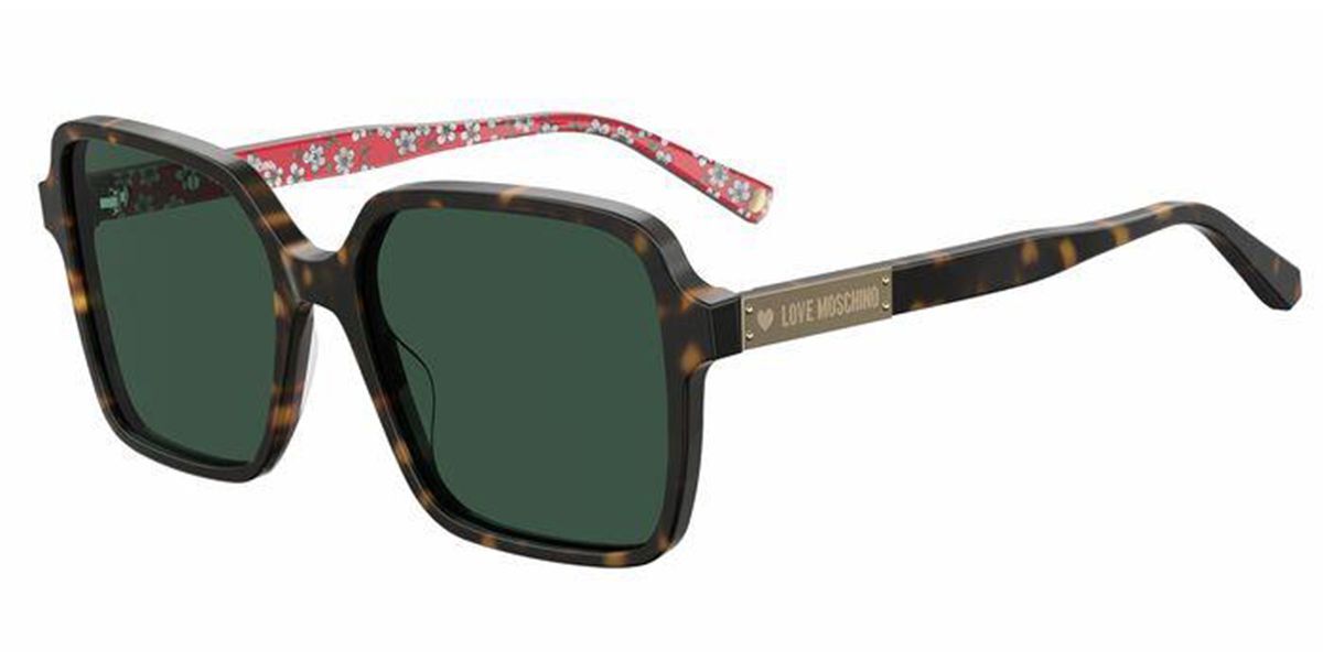 Image of Moschino Love MOL032/S 086/QT Óculos de Sol Tortoiseshell Feminino PRT