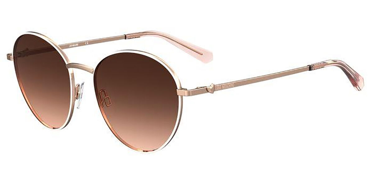 Image of Moschino Love MOL038/S 35J/HA 55 Lunettes De Soleil Femme Dorées FR