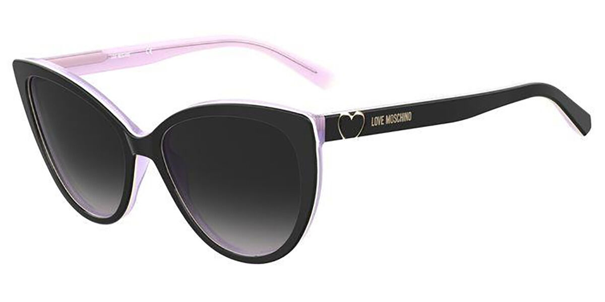 Image of Moschino Love MOL043/S 807/9O 57 Lunettes De Soleil Femme Noires FR