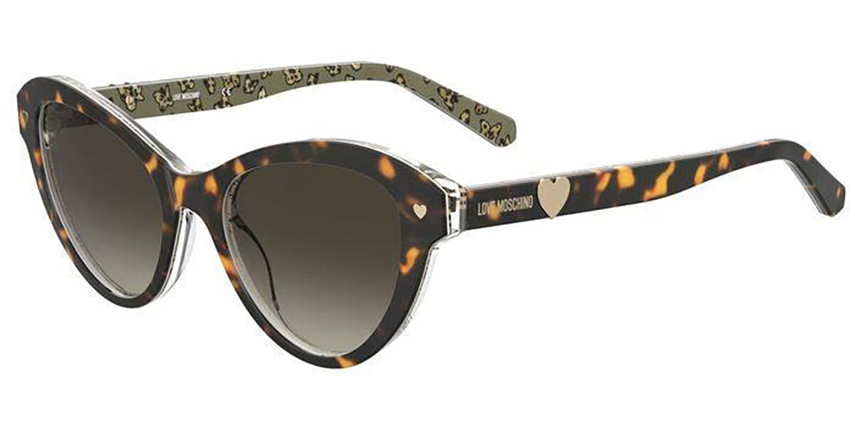 Image of Moschino Love MOL046/S H7P/HA Óculos de Sol Tortoiseshell Feminino PRT