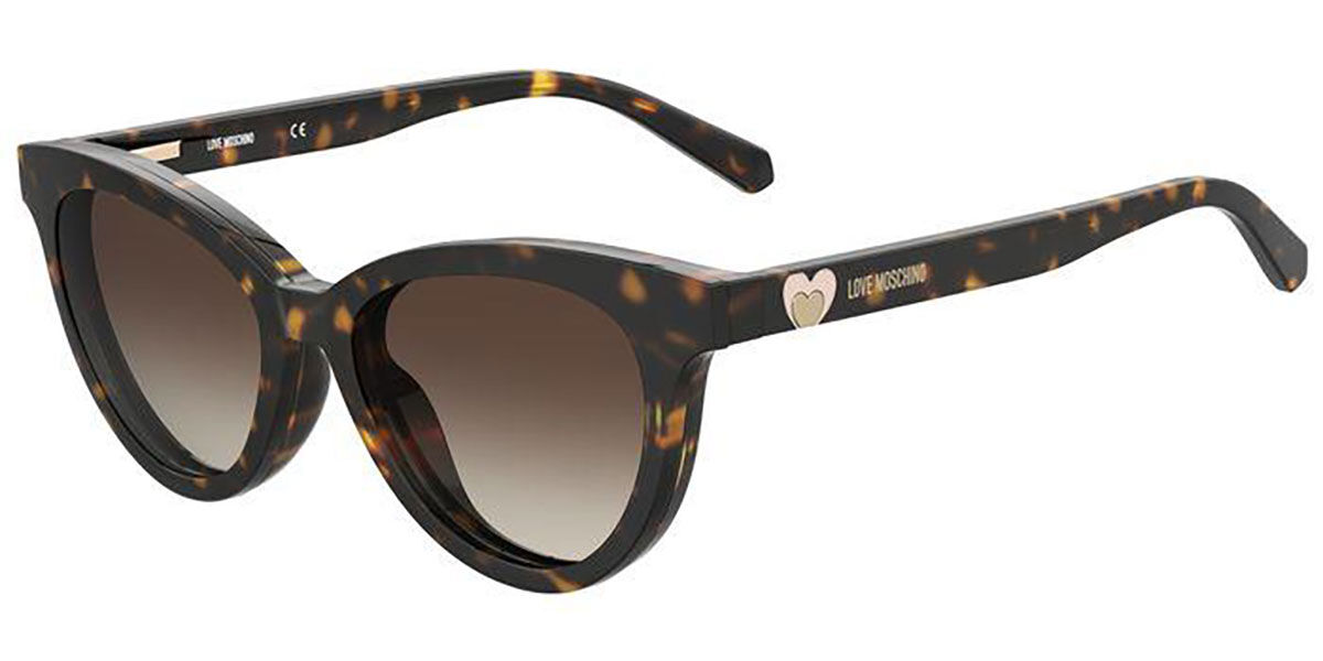 Image of Moschino Love MOL051/CS 086/HA 52 Lunettes De Soleil Femme Tortoiseshell FR