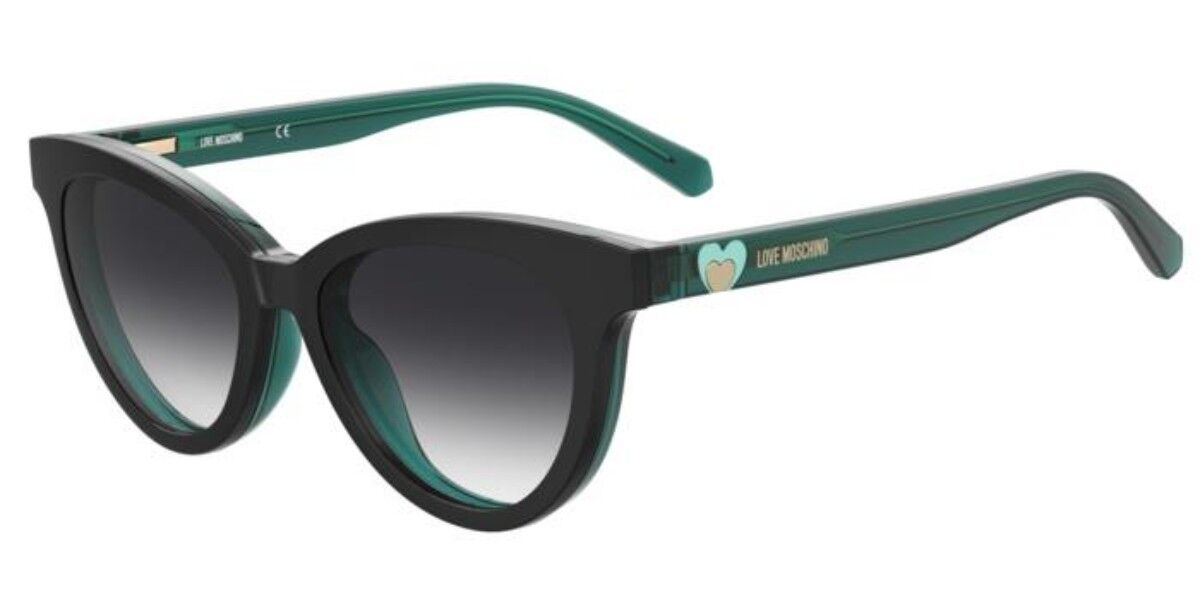 Image of Moschino Love MOL051/CS with Clip-On ETJ/9O Gafas Recetadas para Mujer Verdes ESP
