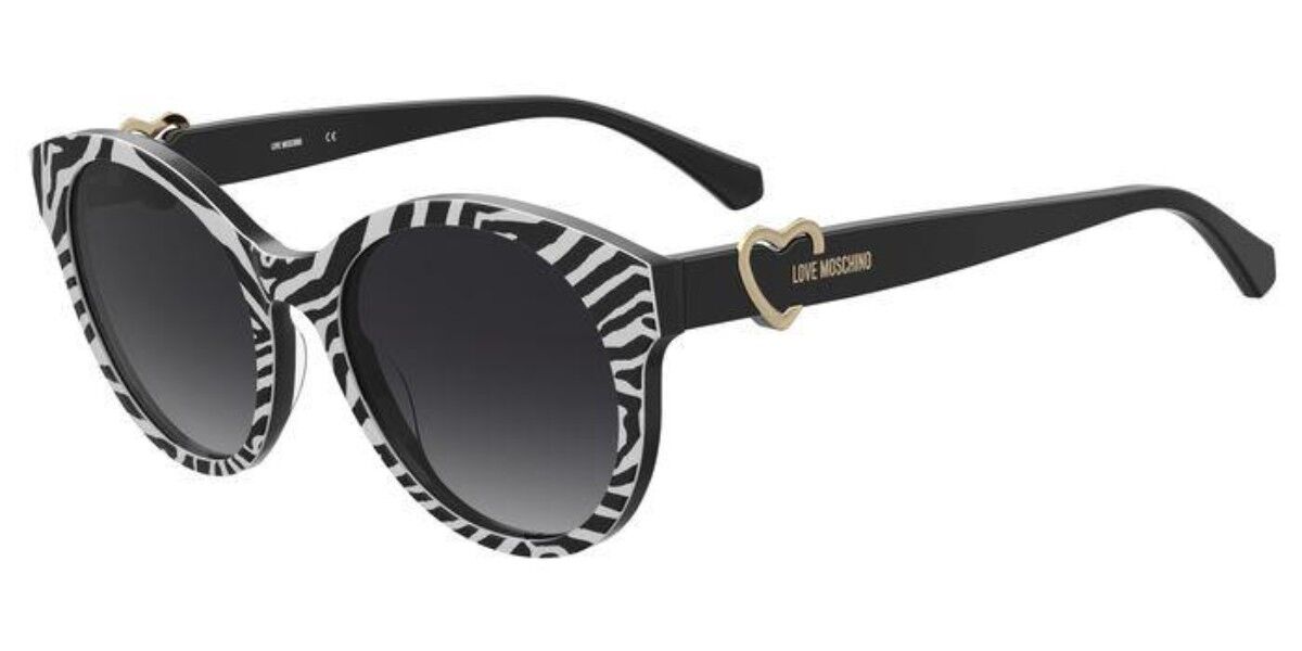 Image of Moschino Love MOL068/S S37/9O 54 Lunettes De Soleil Femme Blanches FR
