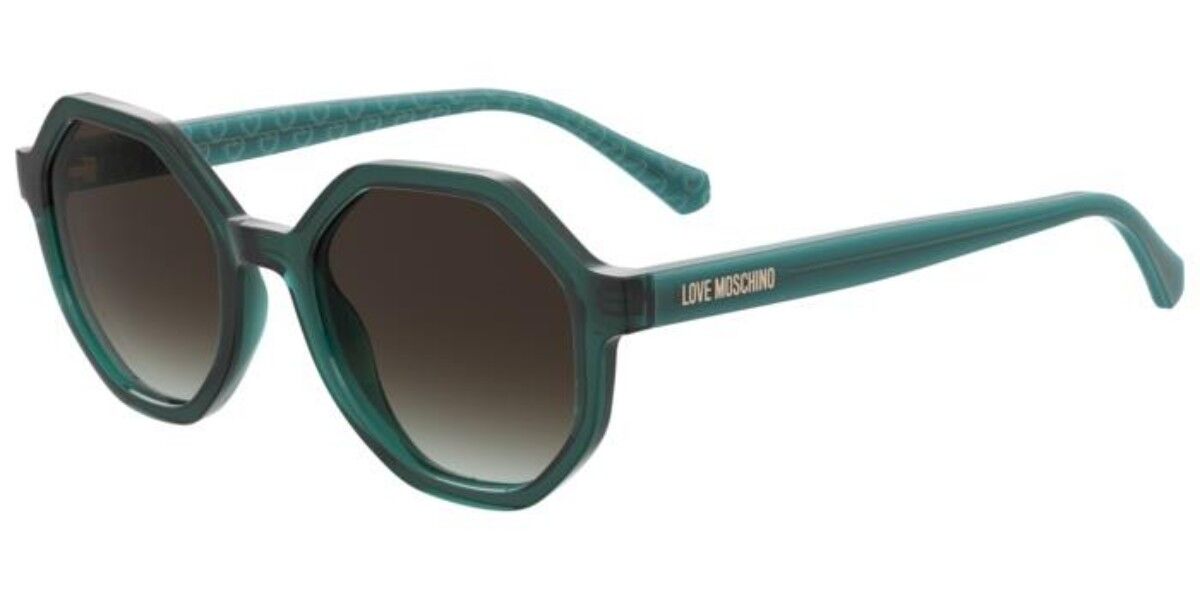 Image of Moschino Love MOL076/S 1ED/HA 52 Lunettes De Soleil Femme Vertes FR