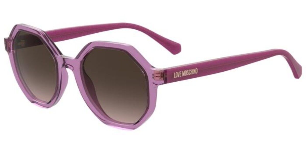 Image of Moschino Love MOL076/S MU1/HA Óculos de Sol Purple Feminino PRT