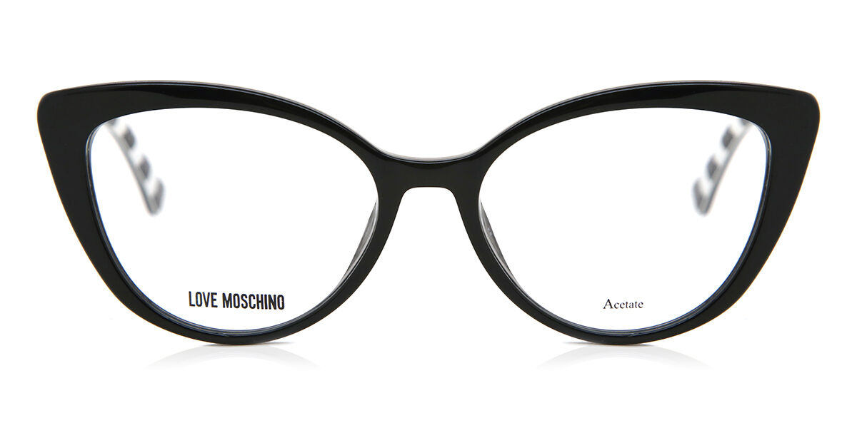 Image of Moschino Love MOL500 807 Óculos de Grau Pretos Feminino PRT