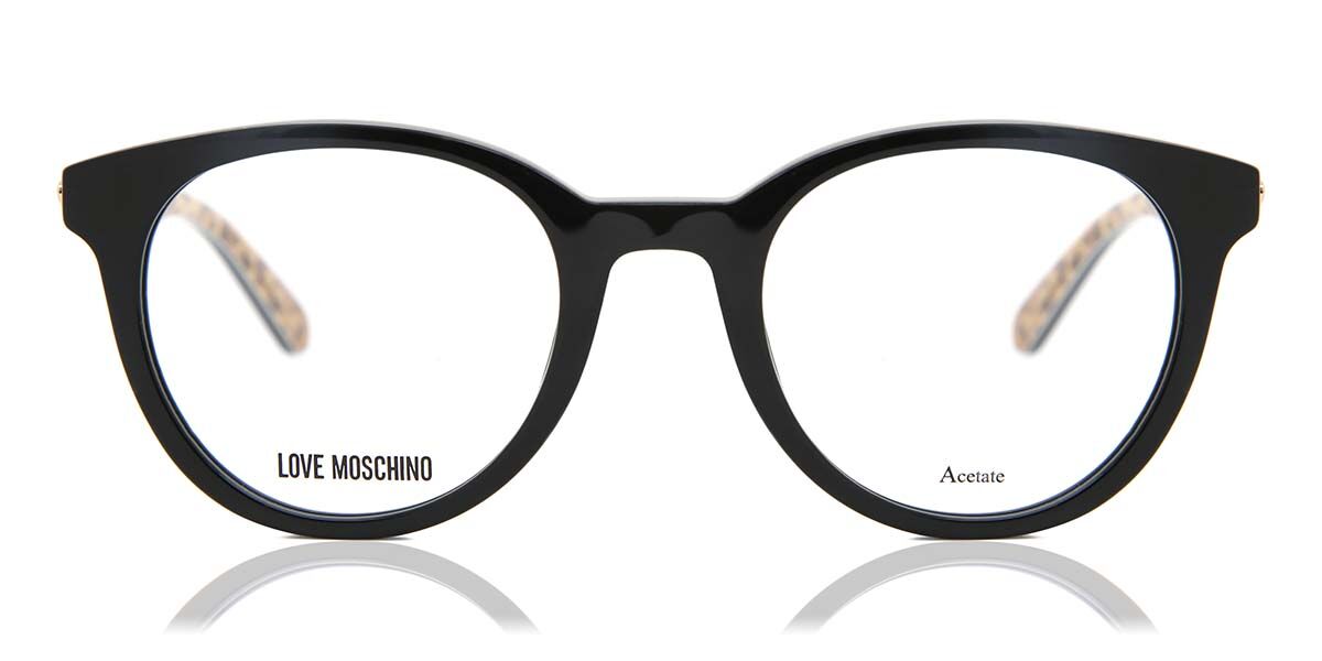 Image of Moschino Love MOL518 807 49 Czarne Damskie Okulary Korekcyjne PL