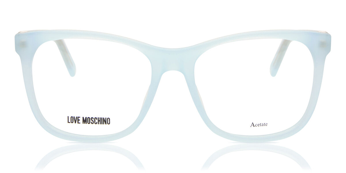 Image of Moschino Love MOL520 MVU Óculos de Grau Azuis Feminino BRLPT