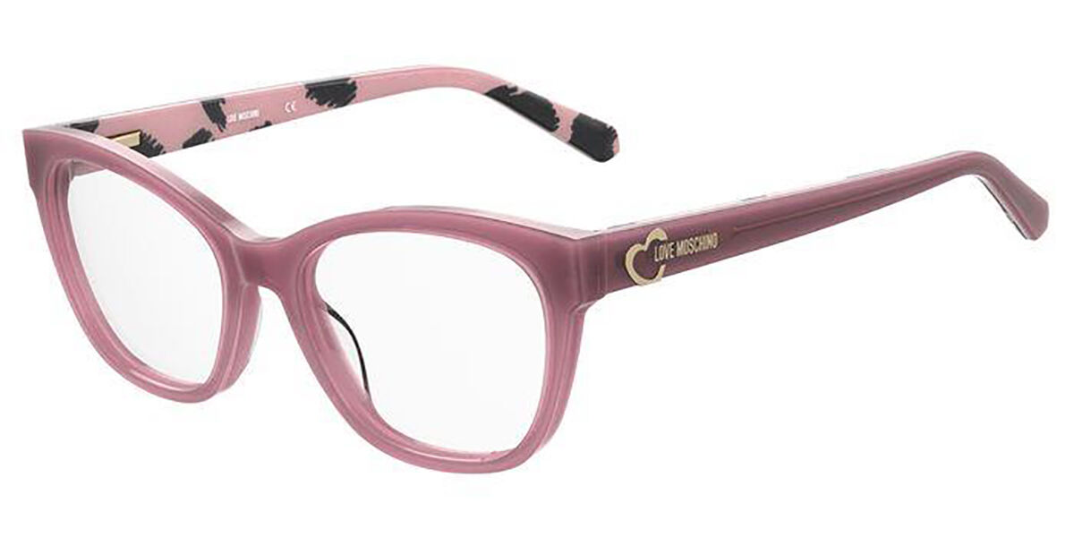 Image of Moschino Love MOL598 Q5T Óculos de Grau Cor-de-Rosa Feminino BRLPT