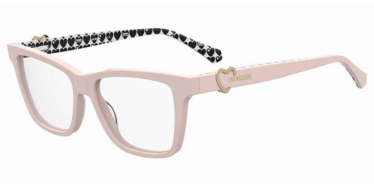 Image of Moschino Love MOL610 35J 52 Różowe Damskie Okulary Korekcyjne PL