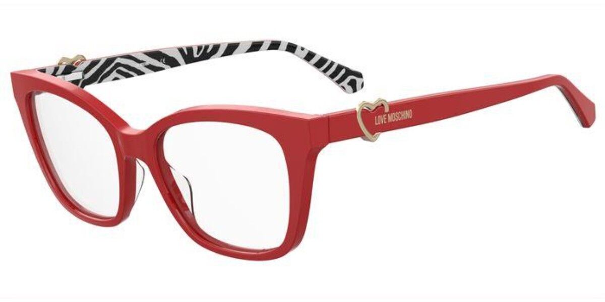 Image of Moschino Love MOL621 C9A Gafas Recetadas para Mujer Rojas ESP