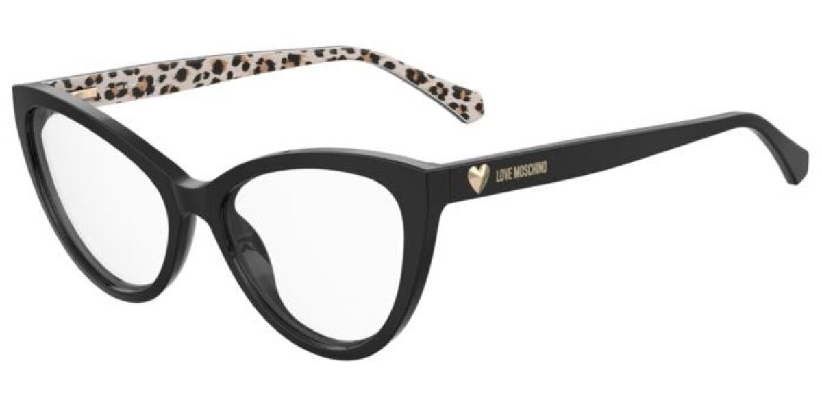 Image of Moschino Love MOL631 7RM Óculos de Grau Pretos Feminino BRLPT