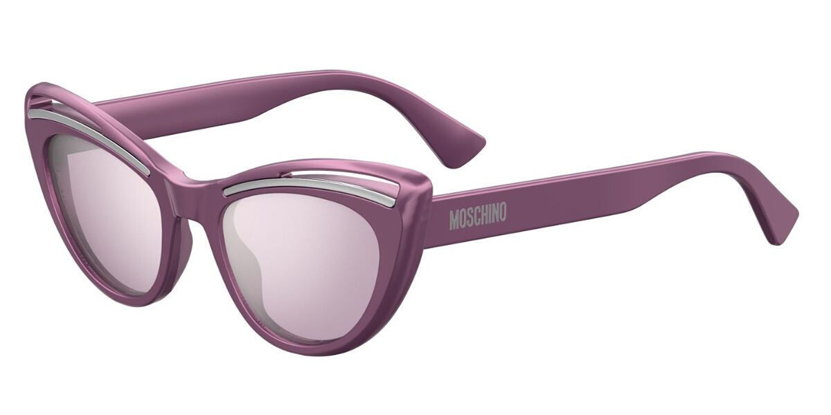 Image of Moschino MOS036/S B3V/2S 51 Lunettes De Soleil Femme Purple FR