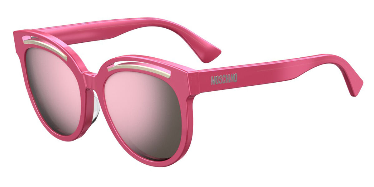Image of Moschino MOS043/F/S Asian Fit MU1/VQ 56 Lunettes De Soleil Femme Roses FR