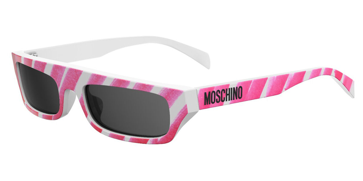 Image of Moschino MOS047/S SDH/IR 53 Lunettes De Soleil Femme Blanches FR