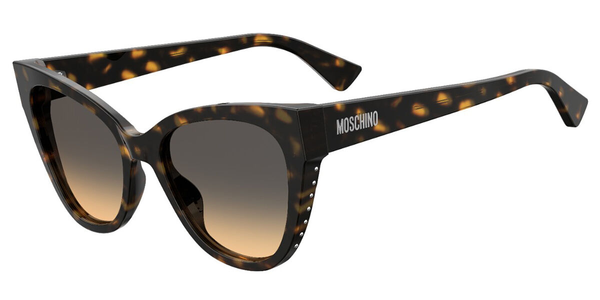 Image of Moschino MOS056/S 086/GA 54 Lunettes De Soleil Femme Tortoiseshell FR