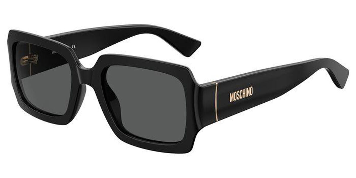 Image of Moschino MOS063/S 807/IR Óculos de Sol Pretos Masculino PRT