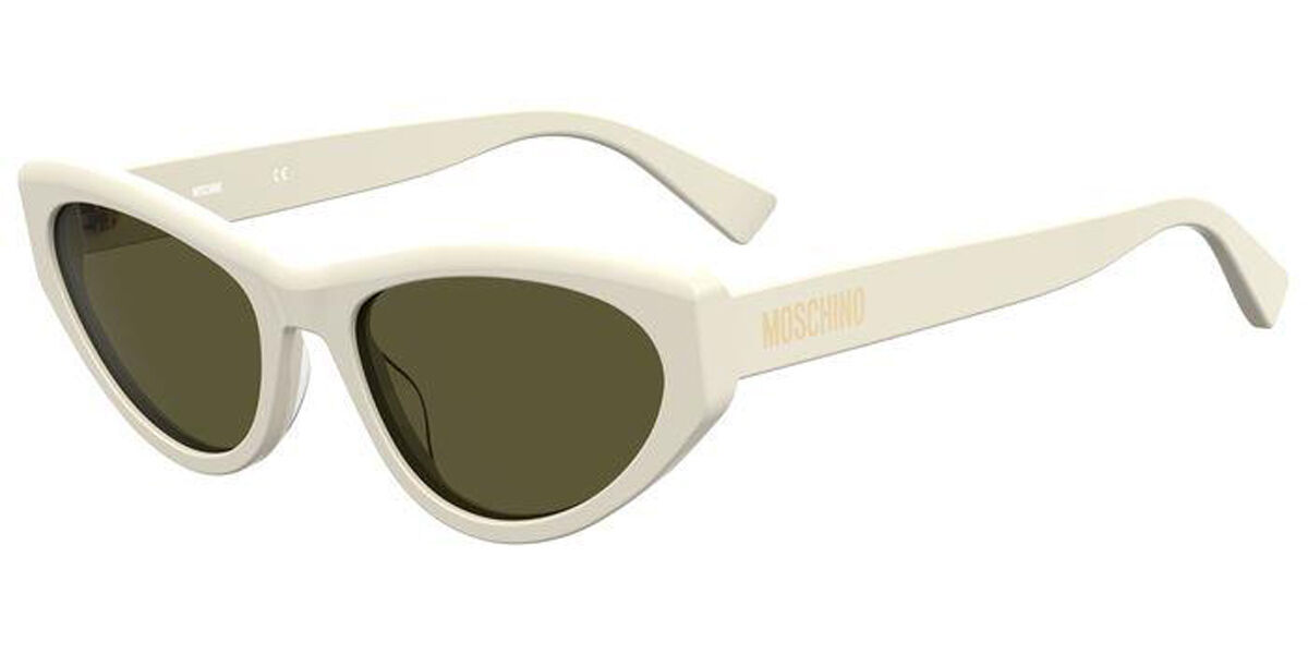 Image of Moschino MOS077/S SZJ/QT 56 Lunettes De Soleil Femme Blanches FR