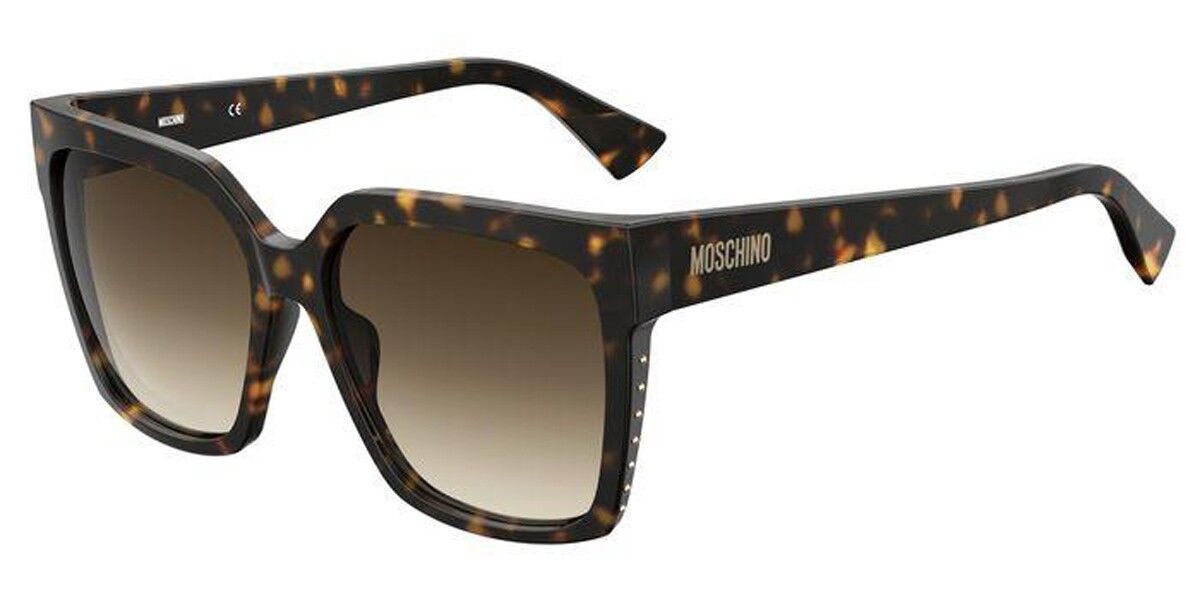 Image of Moschino MOS079/S 086/HA Óculos de Sol Tortoiseshell Feminino BRLPT